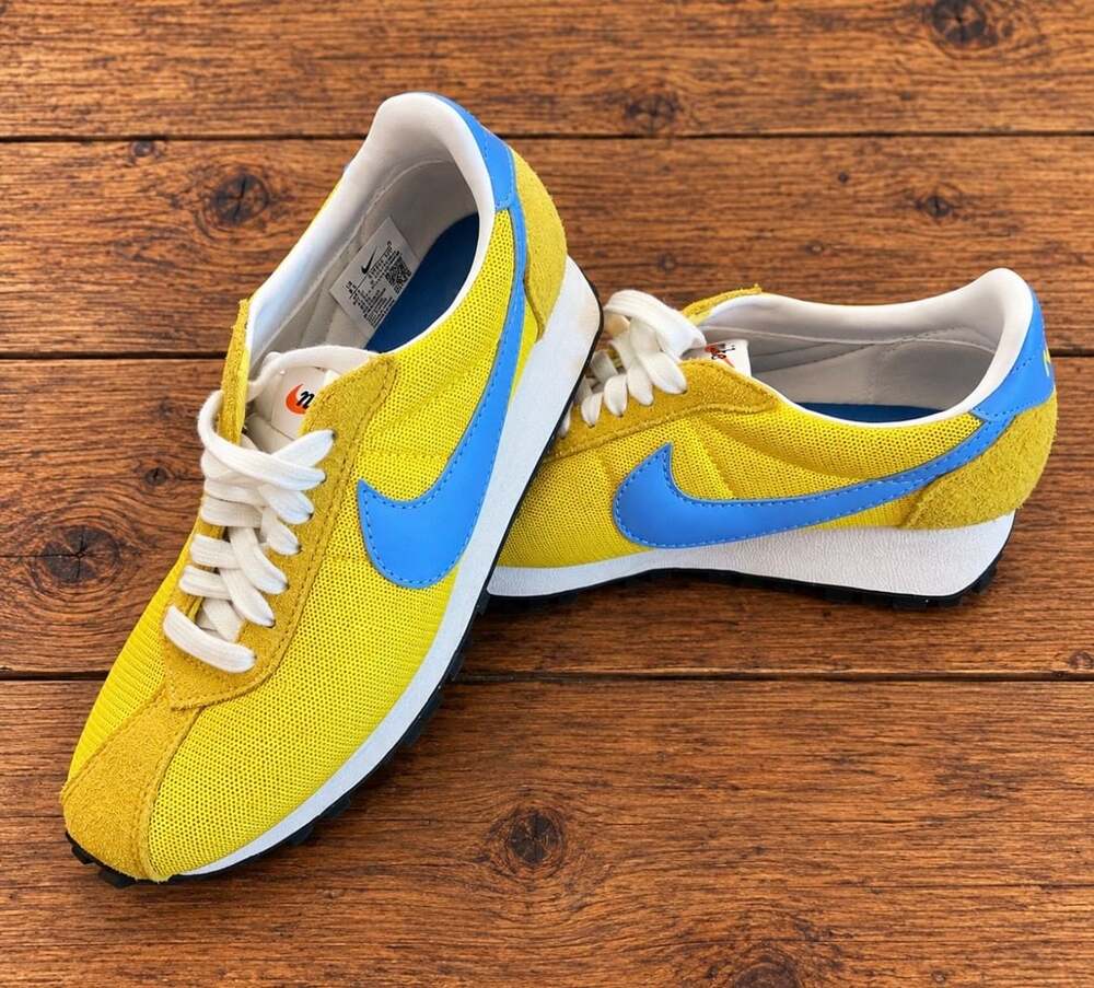 Women’s Nike LD-1000 Size 8.5 Yellow Blue Sneakers Size 8